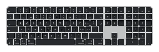 Apple Magic Keyboard mit Zahlenblock und Touch ID – Schwarz
