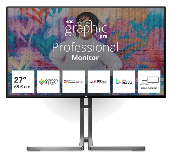 31.5" AOC U32U3CV Nano IPS Monitor