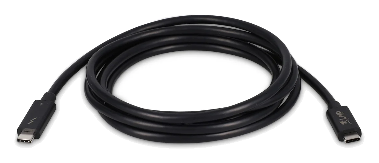 LMP Thunderbolt 4 Kabel 2 m – Schwarz