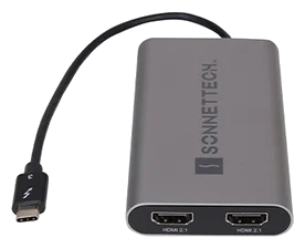 Sonnet Thunderbolt Dual 4K HDMI 2.1 Adapter