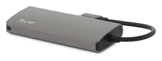 LMP USB-C Network Hub 5 Port - Refurbished – Space Grau