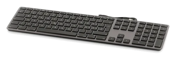 LMP USB Tastatur mit Zahlenblock DE Layout