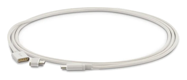 LMP Magnetic Safety Ladekabel 1.8 m – Silber