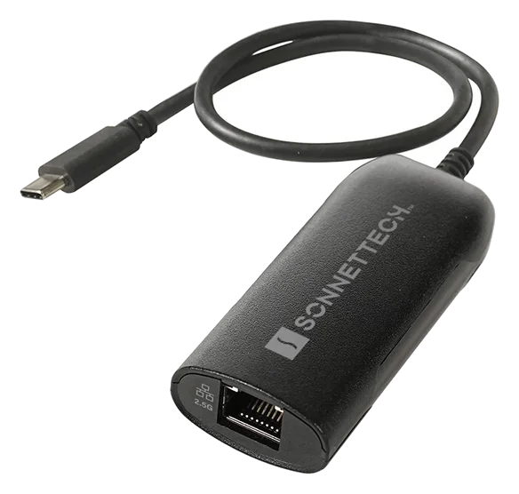 Sonnet Solo 2.5G, USB-C 2.5Gb Ethernet Adapter [SOLO-NBASE-T]