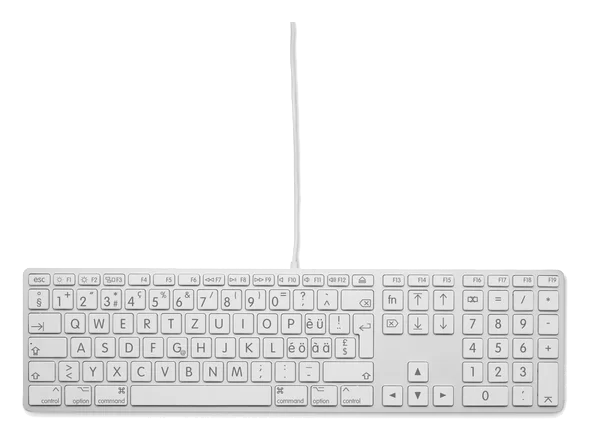 LMP Grossschrift USB Tastatur (ISO) (CH Layout)
