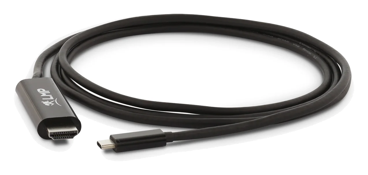 Refurbished – LMP USB-C zu HDMI 2.0 Kabel 1.8 m