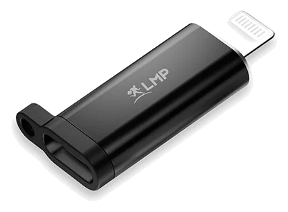 LMP USB-C (f) zu Lightning Adapter – Schwarz