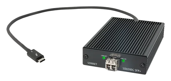 Sonnet Solo 10G Thunderbolt 3 zu 10GBaseT Ethernet Adapter