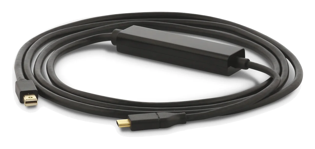 LMP USB-C zu Mini-DisplayPort Kabel 1.8 m – Schwarz