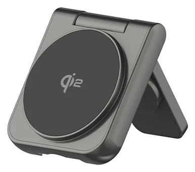 LMP Twist 2-in-1 wireless Qi2 Ladepad – Space Grau
