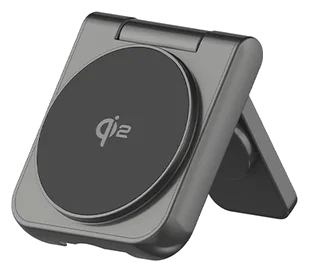 LMP Twist 2-in-1 wireless Qi2 Ladepad – Space Grau