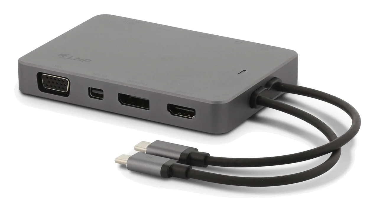LMP USB-C Display Dock 4K 10 Port - Refurbished