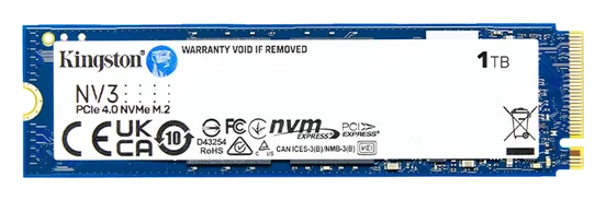 1 TB Kingston NV3, NVMe SSD M.2 2280