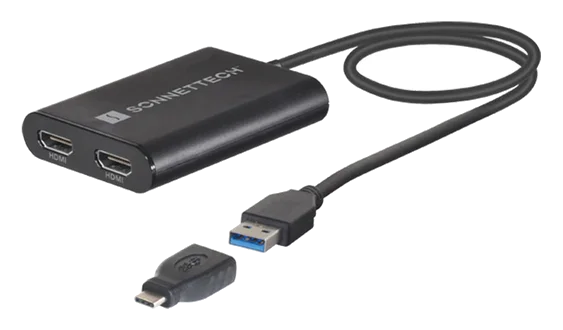 Sonnet DisplayLink Dual HDMI Adapter [USB3-DHDMI]