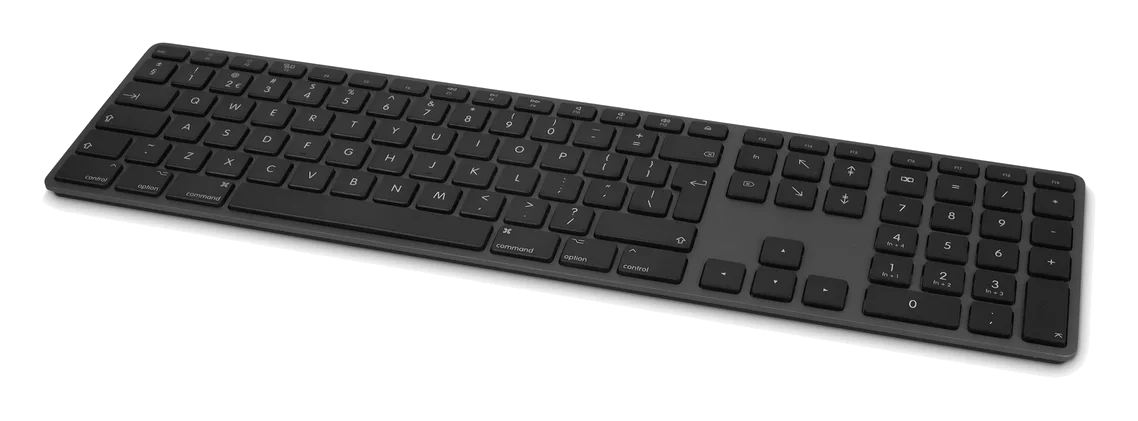 LMP Bluetooth numeric Keyboard CH Layout BE FR (AZERTY) Layout – Space Grau