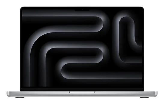 MacBook Pro (14", M5) M5 · 10‑Core CPU · 10‑Core GPU · 16 GB · 1 TB · Silber