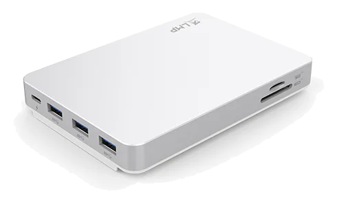LMP USB-C DuoDock 9 Port – Silber