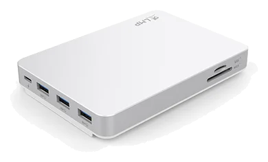 LMP USB-C DuoDock 9 Port – Silber