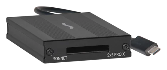 Sonnet SxS PRO X Single Slot Kartenleser
