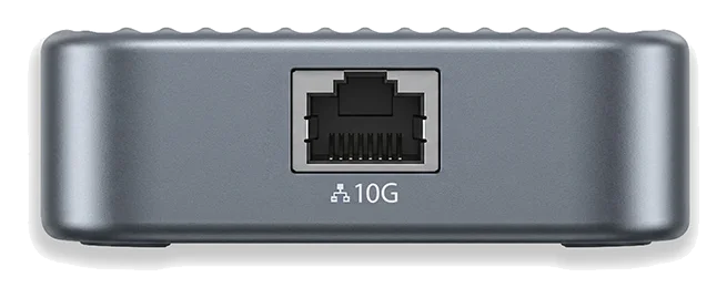 LMP USB4/Thunderbolt 10Gb Ethernet Adapter – Silber