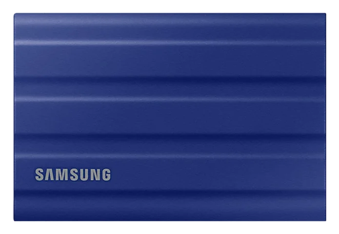 2 TB Samsung SSD Shield T7 – Blau