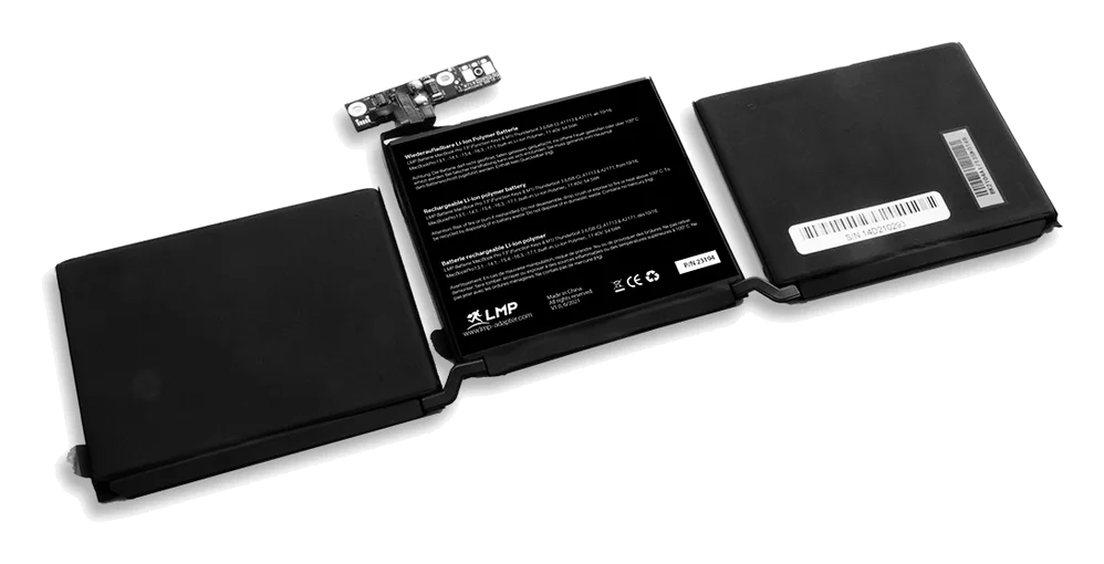 LMP Batterie MacBook Pro 13" (Function Keys & M1) Thunderbolt 3 (USB-C) (10/16–7/22)