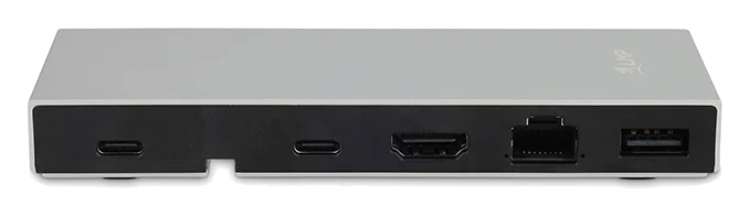 LMP USB-C Compact Dock 2 4K 6 Port – Silber