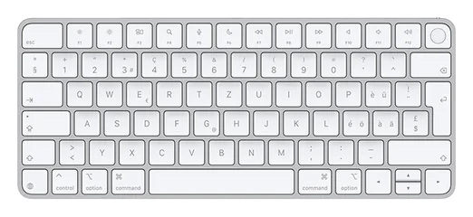 Apple Magic Keyboard mit Touch ID – Silber