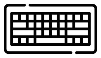 LMP USB Tastatur Windows mit Zahlenblock DE schwarz Layout