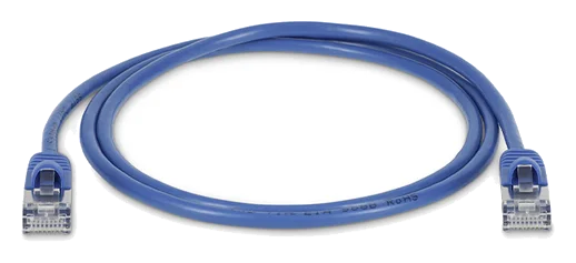 LMP Ultra Slim Round Ethernet Patchkabel 2 m – Blau
