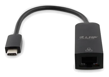 LMP USB-C zu 2.5 Gigabit Ethernet Adapter – Schwarz