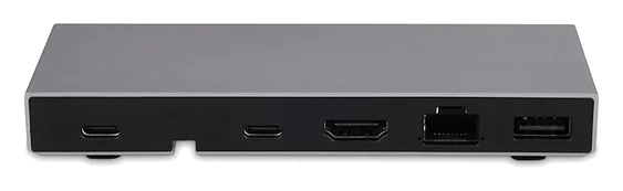 LMP USB-C Compact Dock 2 4K 6 Port – Space Grau