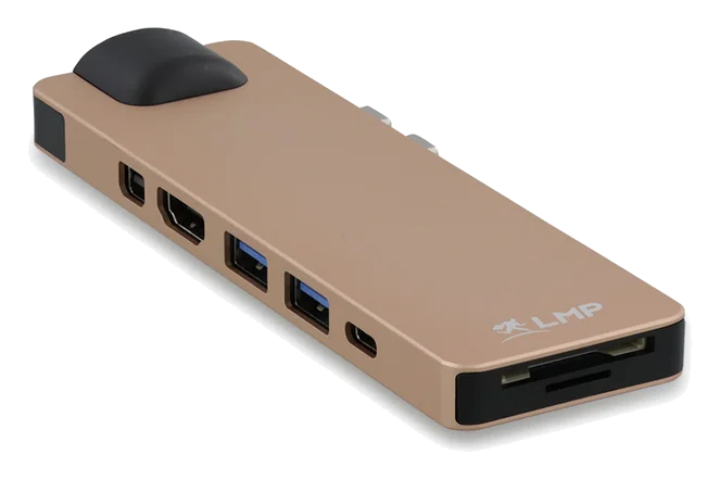 LMP USB-C Compact Dock 4K 8 Port - Refurbished