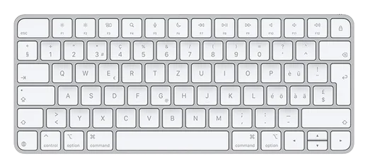 Apple Magic Keyboard CH Layout – Weiss